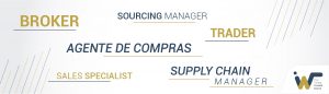 Broker, trader, agente de compras, supply chain